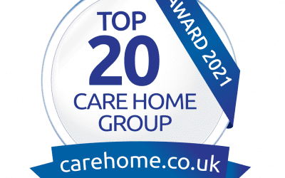 Woodlands and Hill Brow Group awarded and recognised as being in the Top 20 Care Home Groups nationally