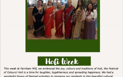 Holi Week at Farnham Mill